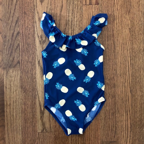 old navy pineapple swimsuit